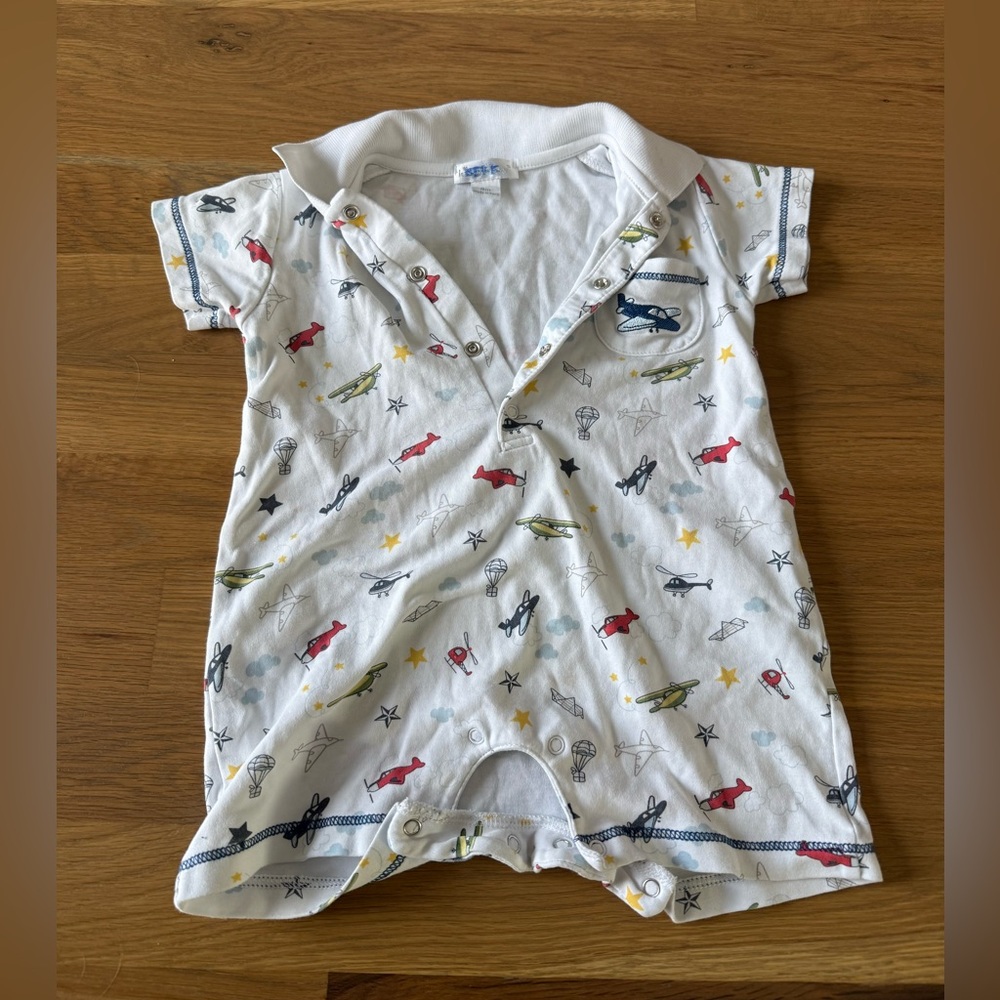 Airplane Kissy Kissy playsuit